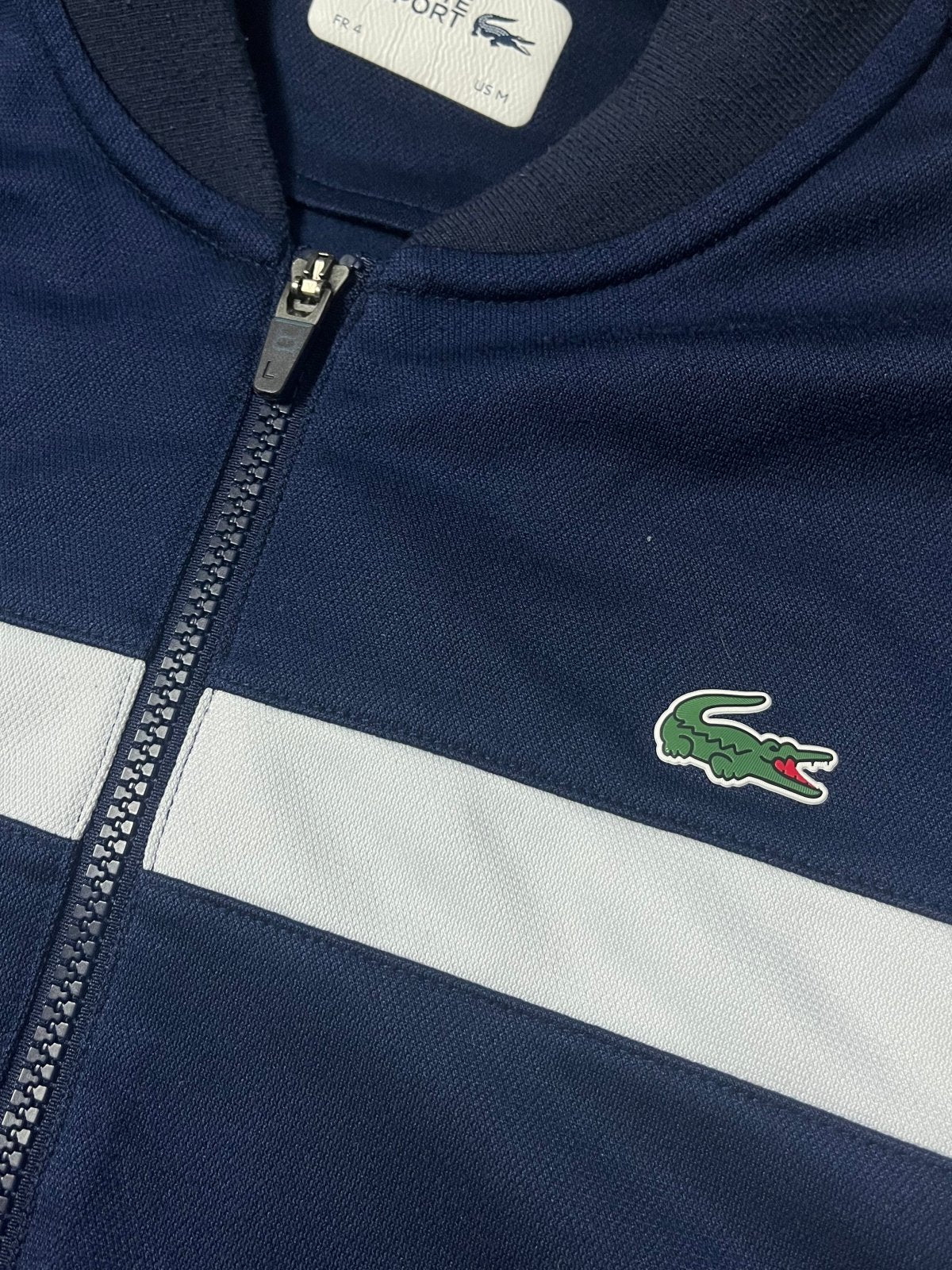 navyblue Lacoste trackjacket {M} - 439sportswear