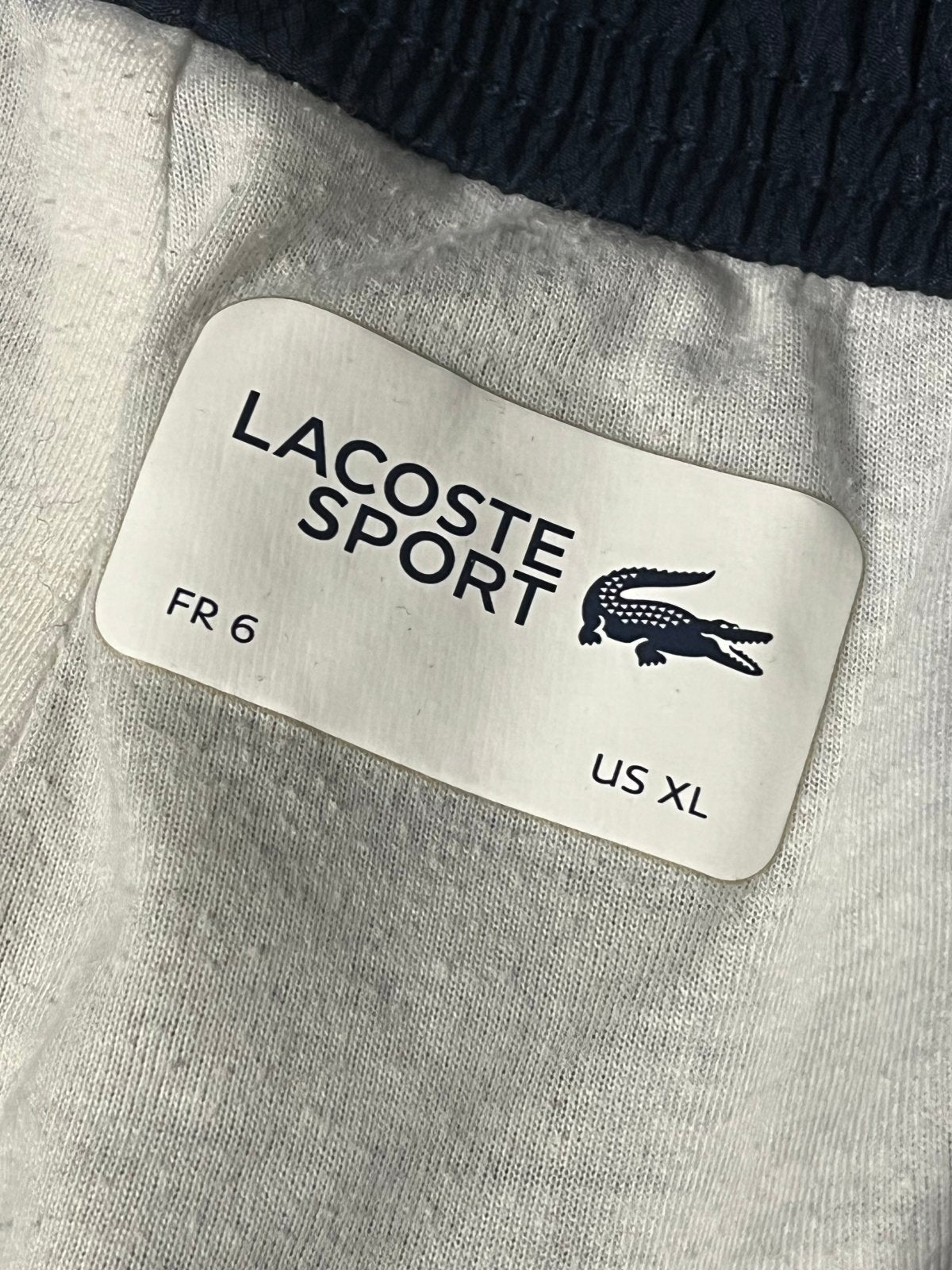 navyblue Lacoste trackpants {XL} - 439sportswear