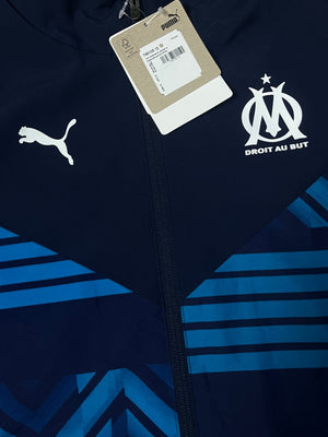 navyblue Puma Olympique Marseille windbreaker DSWT {S} - 439sportswear