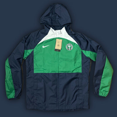 navyblue/green Nike Nigeria windbreaker DSWT {M,L} - 439sportswear