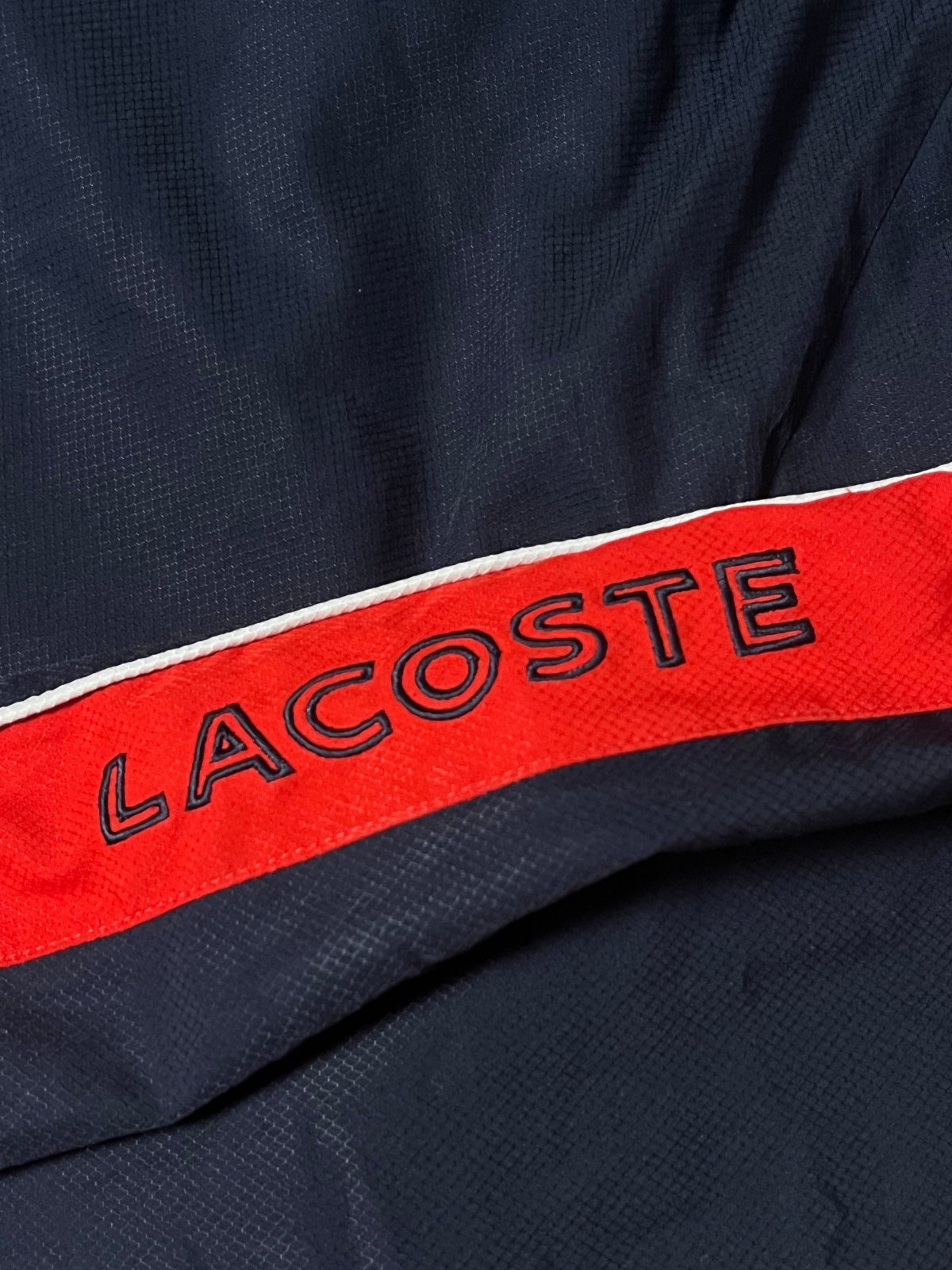 navyblue/red Lacoste trackpants {M} - 439sportswear