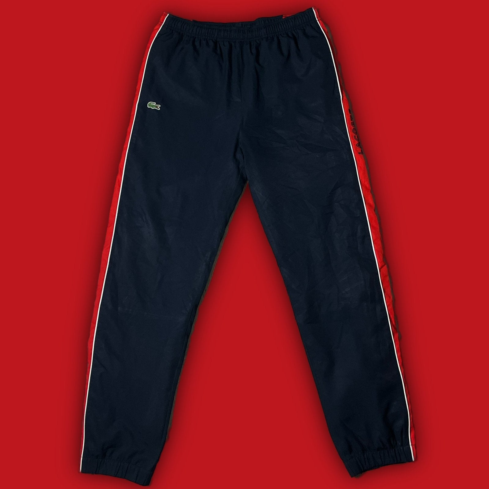 navyblue/red Lacoste trackpants {M} - 439sportswear