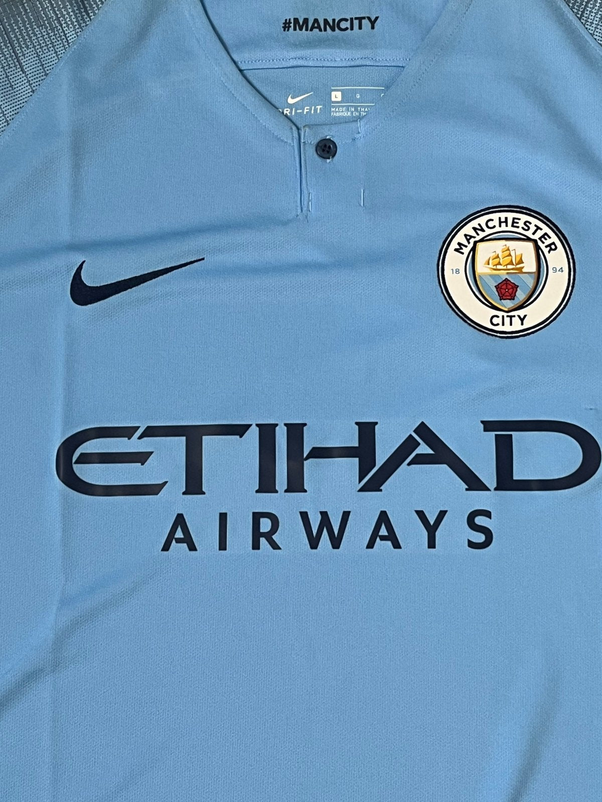 Nike Manchester City 2018-2019 home jersey DSWT {L} - 439sportswear