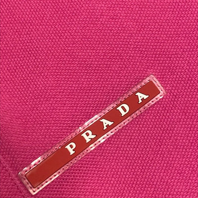 pink Prada polo Prada