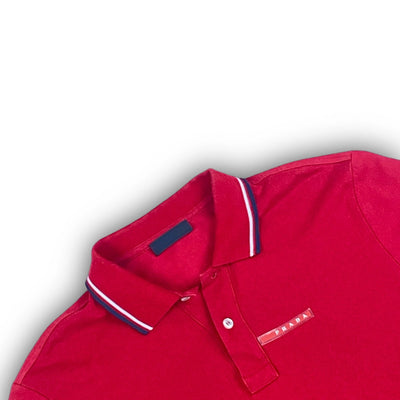 red Prada polo Prada