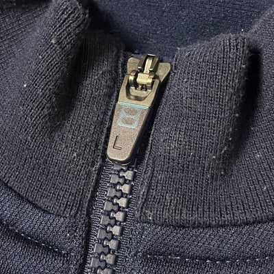 red/white Lacoste trackjacket {L} - 439sportswear