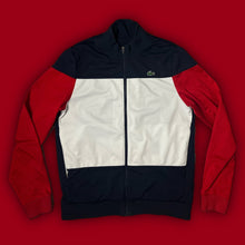 Load image into Gallery viewer, red/white Lacoste trackjacket {L} - 439sportswear
