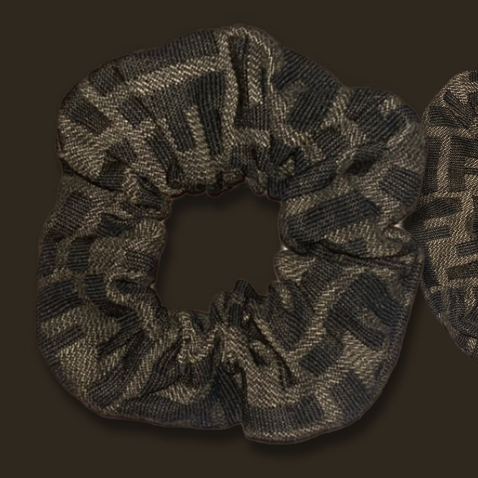 reworked vintage Fendi scrunchie (authentic Fendi Material ) - 439sportswear