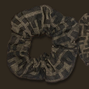 reworked vintage Fendi scrunchie (authentic Fendi Material ) - 439sportswear
