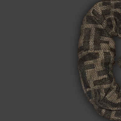 reworked vintage Fendi scrunchie (authentic Fendi Material ) - 439sportswear