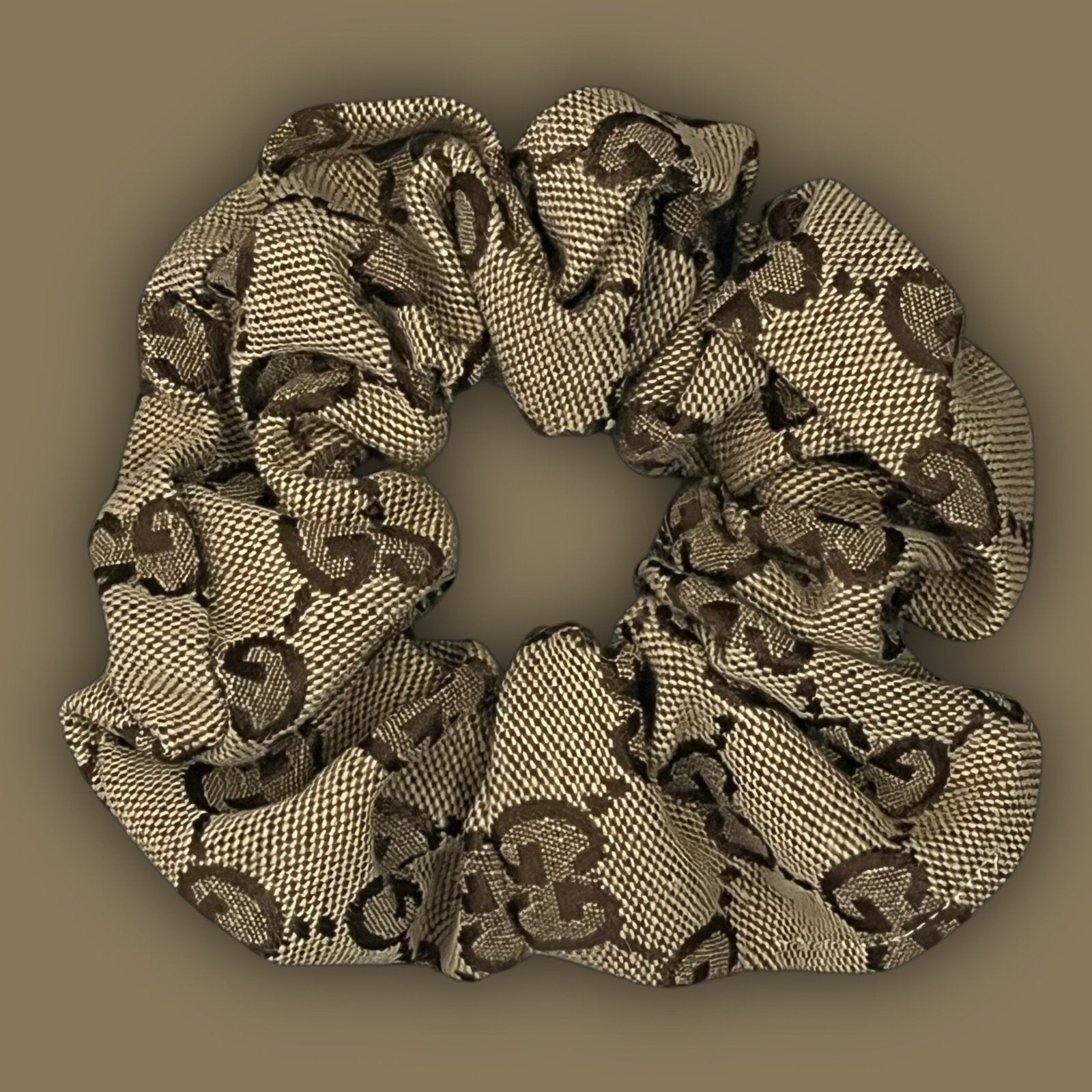 reworked vintage Gucci scrunchie (authentic Gucci Material ) - 439sportswear
