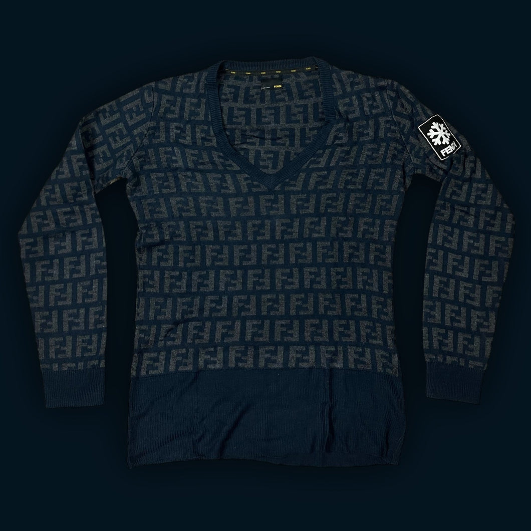vinatge Fendi monogram knittedsweater {S} - 439sportswear
