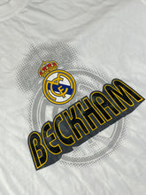 Lade das Bild in den Galerie-Viewer, vintage Adidas Beckham Real Madrid t-shirt Adidas
