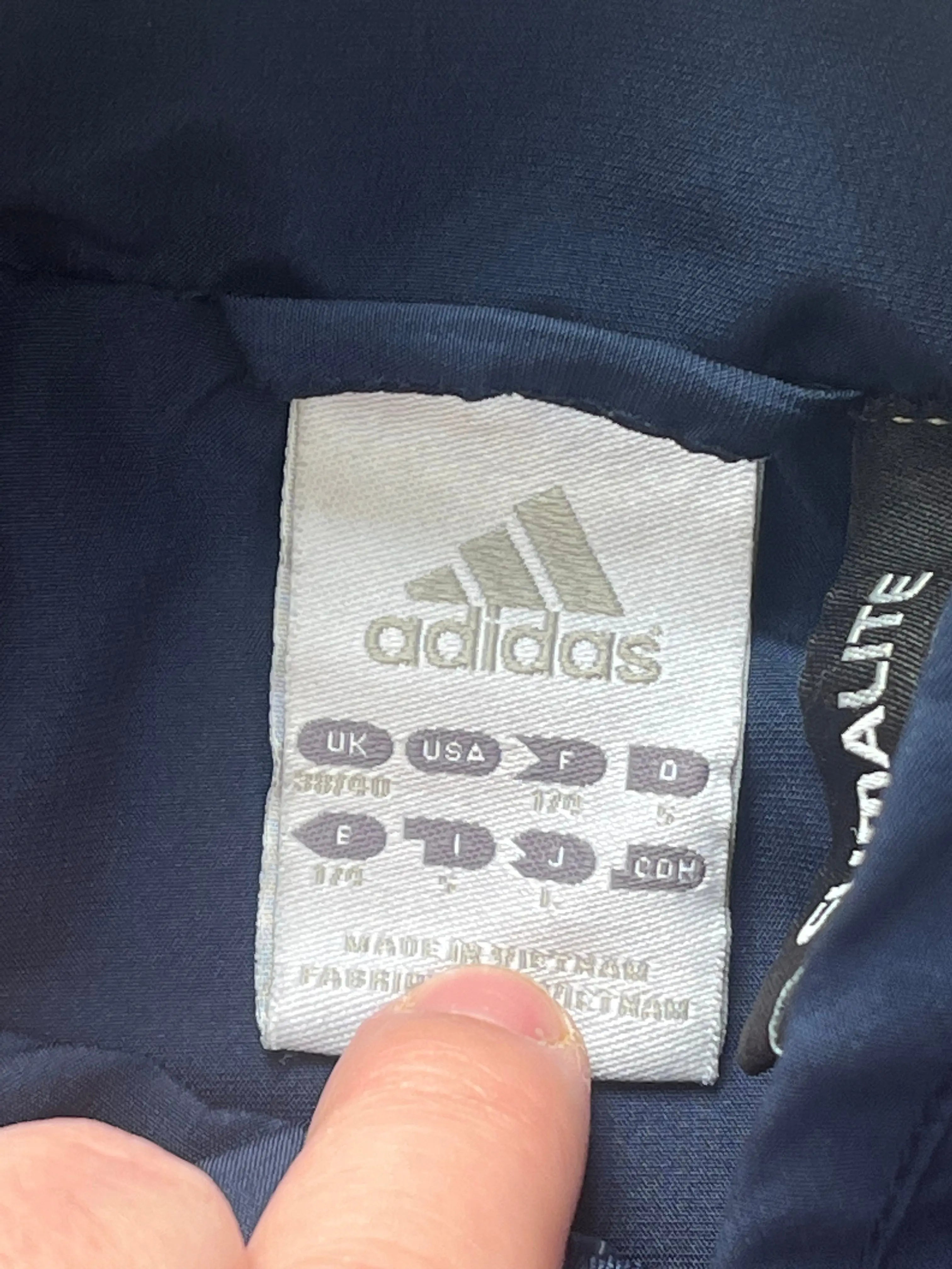 vintage Adidas Olympique Marseille UEFA windbreaker Adidas