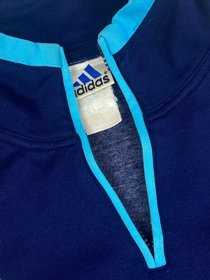 vintage Adidas Olympique Marseille half zipper Adidas