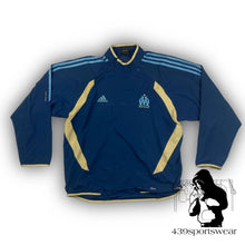 Φόρτωση εικόνας στο εργαλείο προβολής Συλλογής, vintage Adidas Olympique Marseille halfzip Adidas
