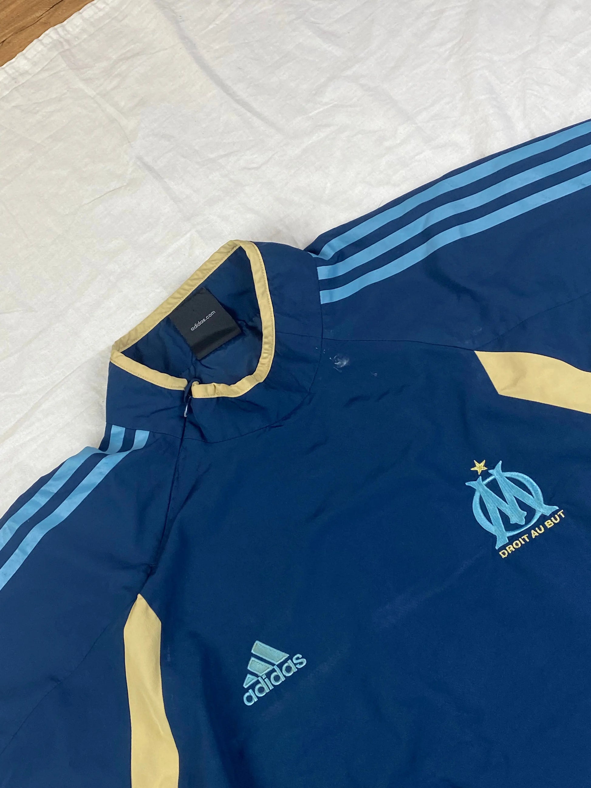 vintage Adidas Olympique Marseille halfzip Adidas