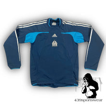 Φόρτωση εικόνας στο εργαλείο προβολής Συλλογής, vintage Adidas Olympique Marseille halfzip windbreaker Adidas
