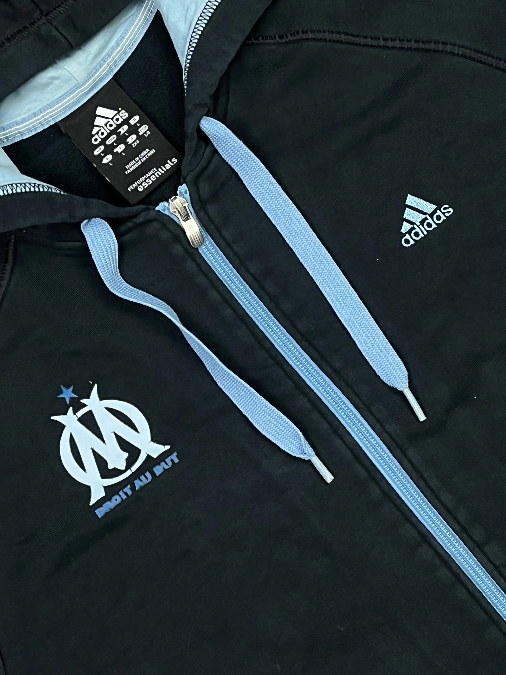 vintage Adidas Olympique Marseille sweatjacket Adidas