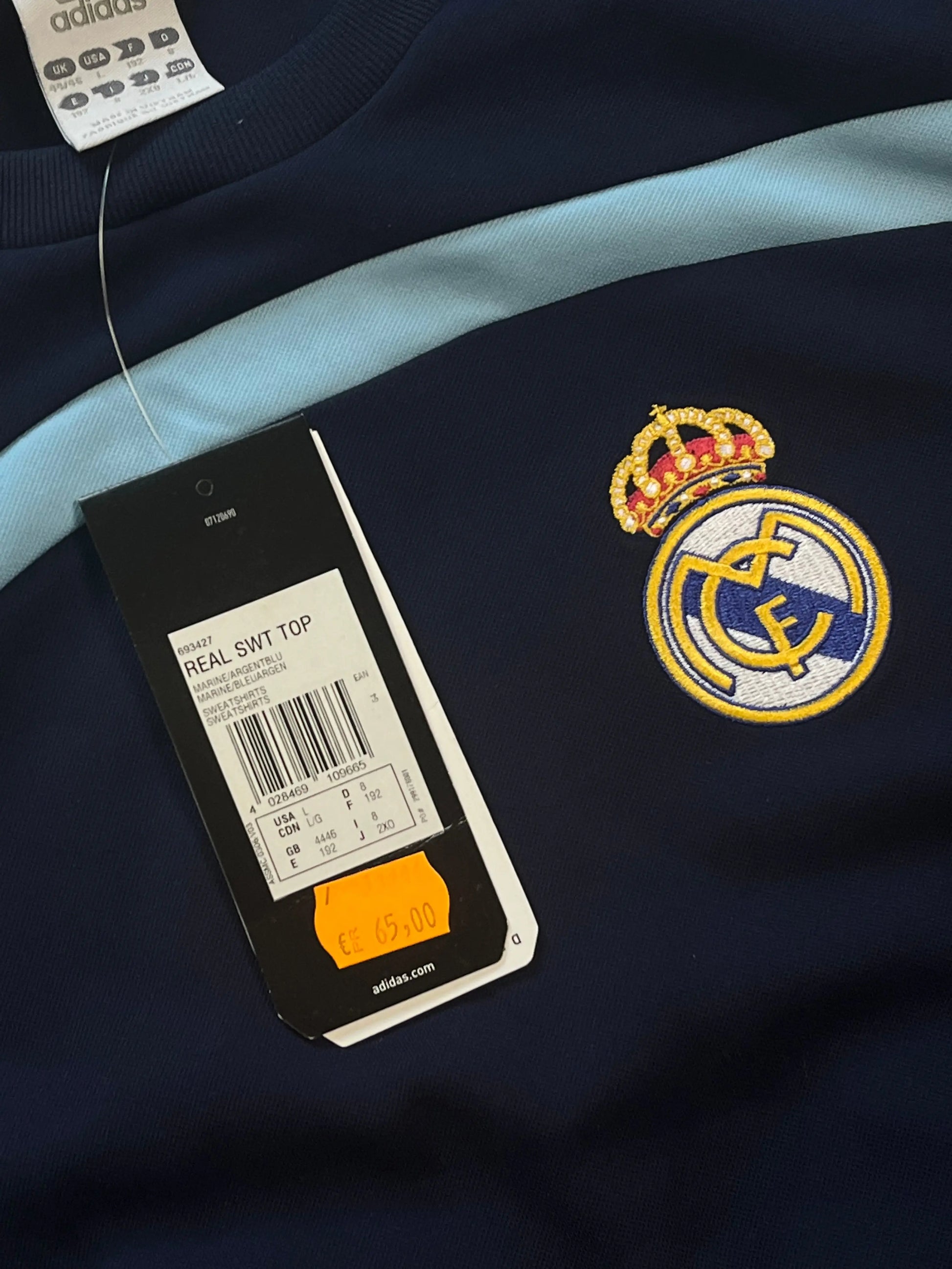 vintage Adidas Real Madrid sweater DSWT Adidas