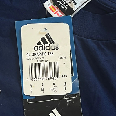 vintage Adidas UEFA CHAMPIONS LEAGUE t-shirt DSWT Adidas