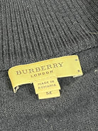 vintage Burberry 1/4 knittedsweater zipper Burberry