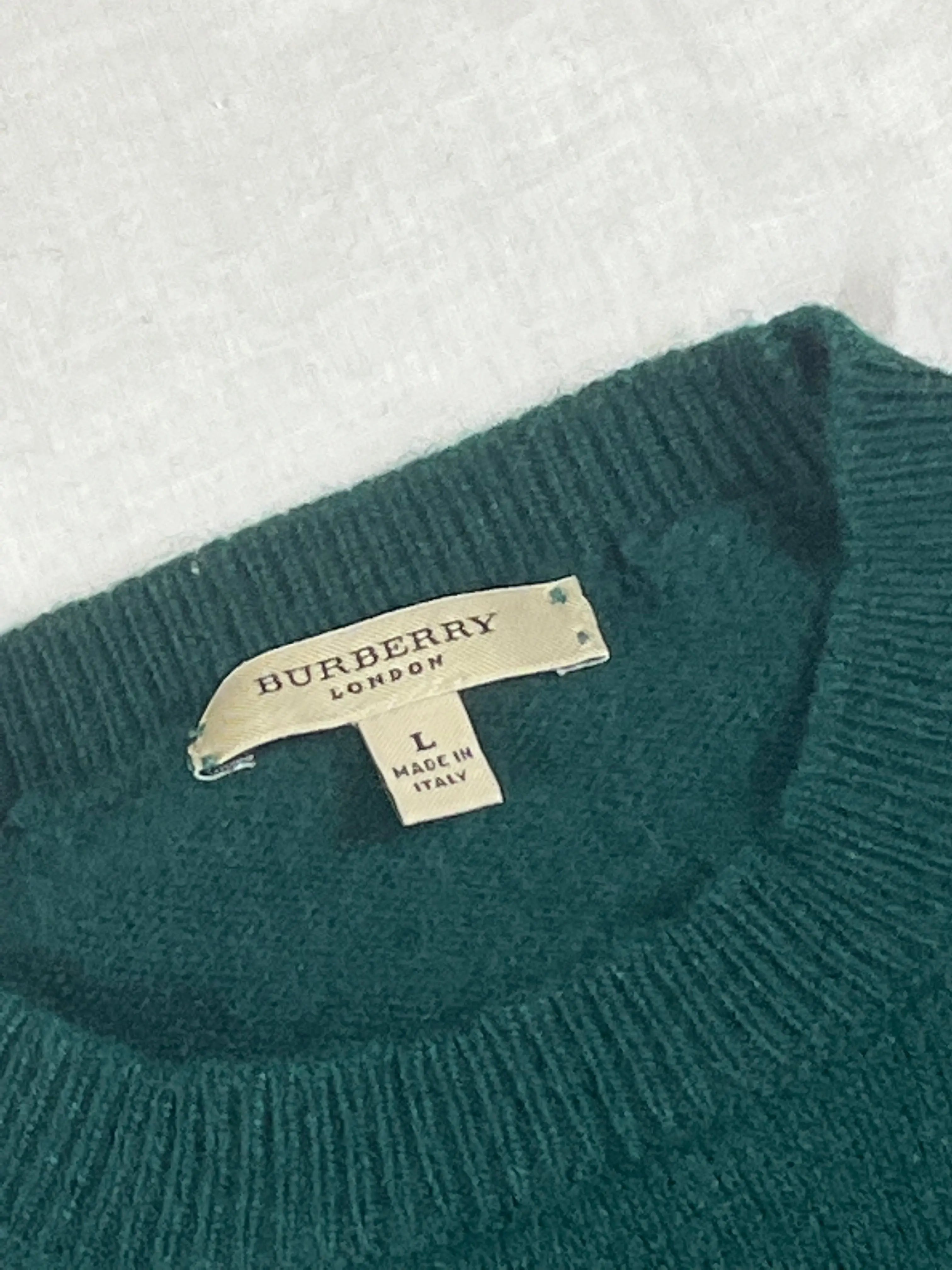 vintage Burberry knitted sweater Burberry