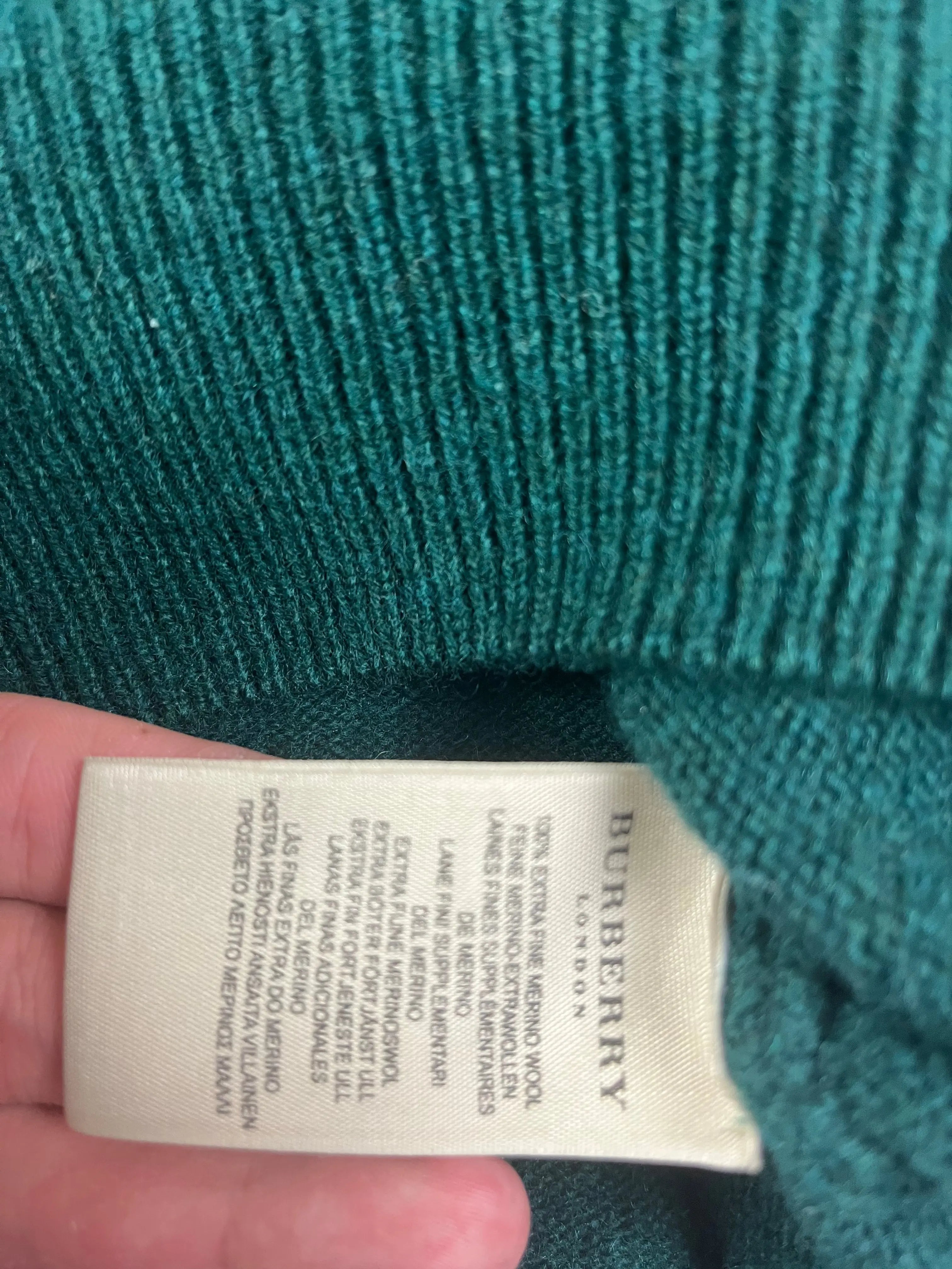 vintage Burberry knitted sweater Burberry