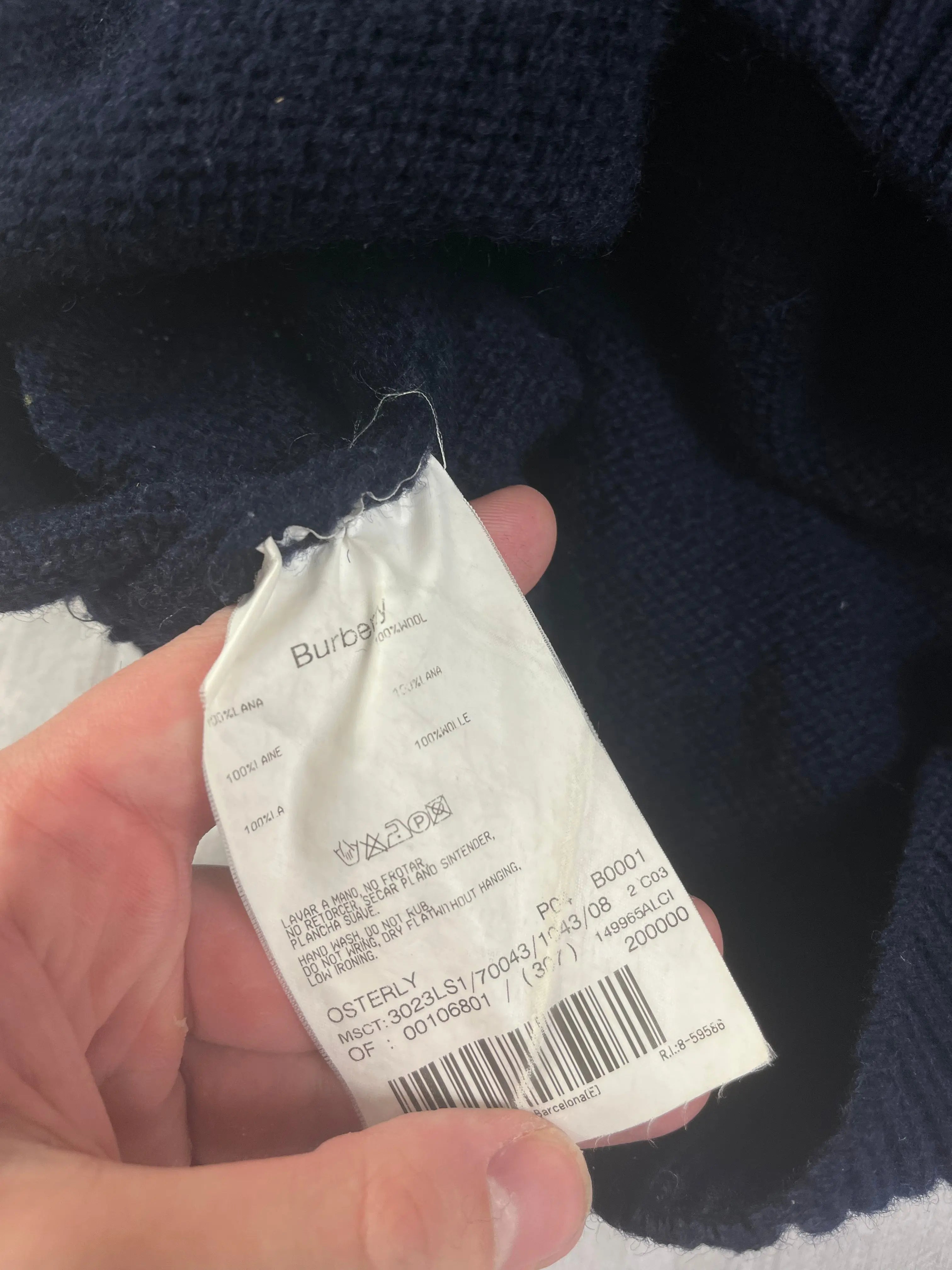 vintage Burberry knitted sweater Burberry