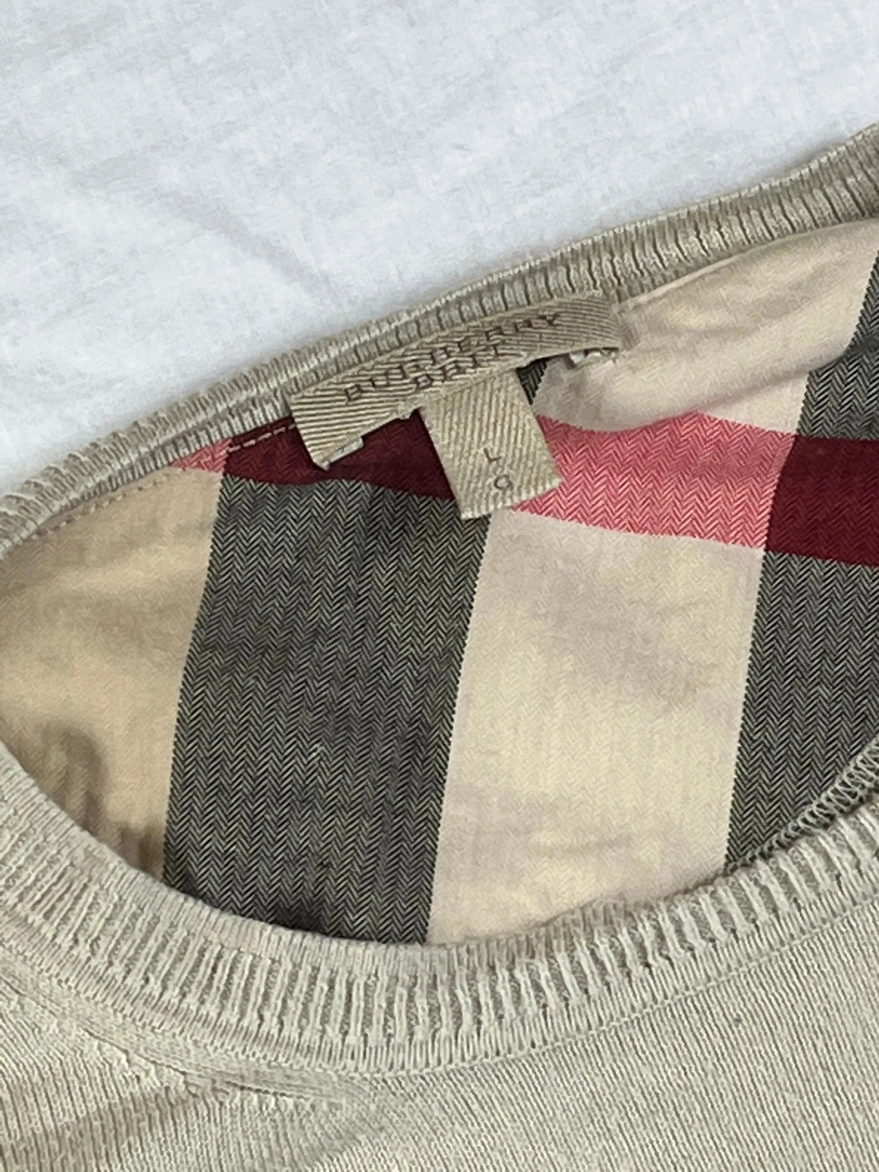 vintage Burberry knittedsweater/longsleeve Burberry