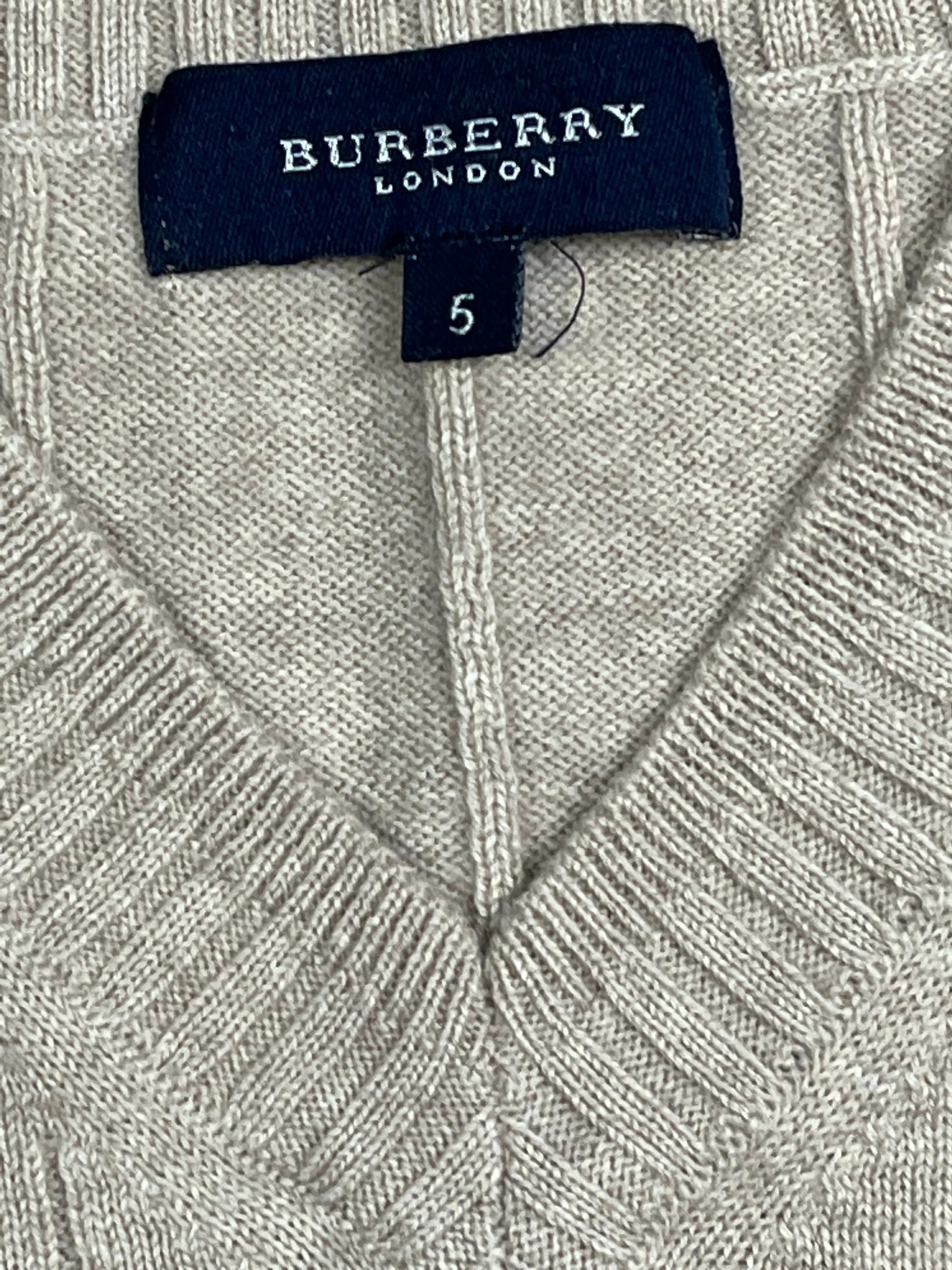vintage Burberry sweater-vest Burberry