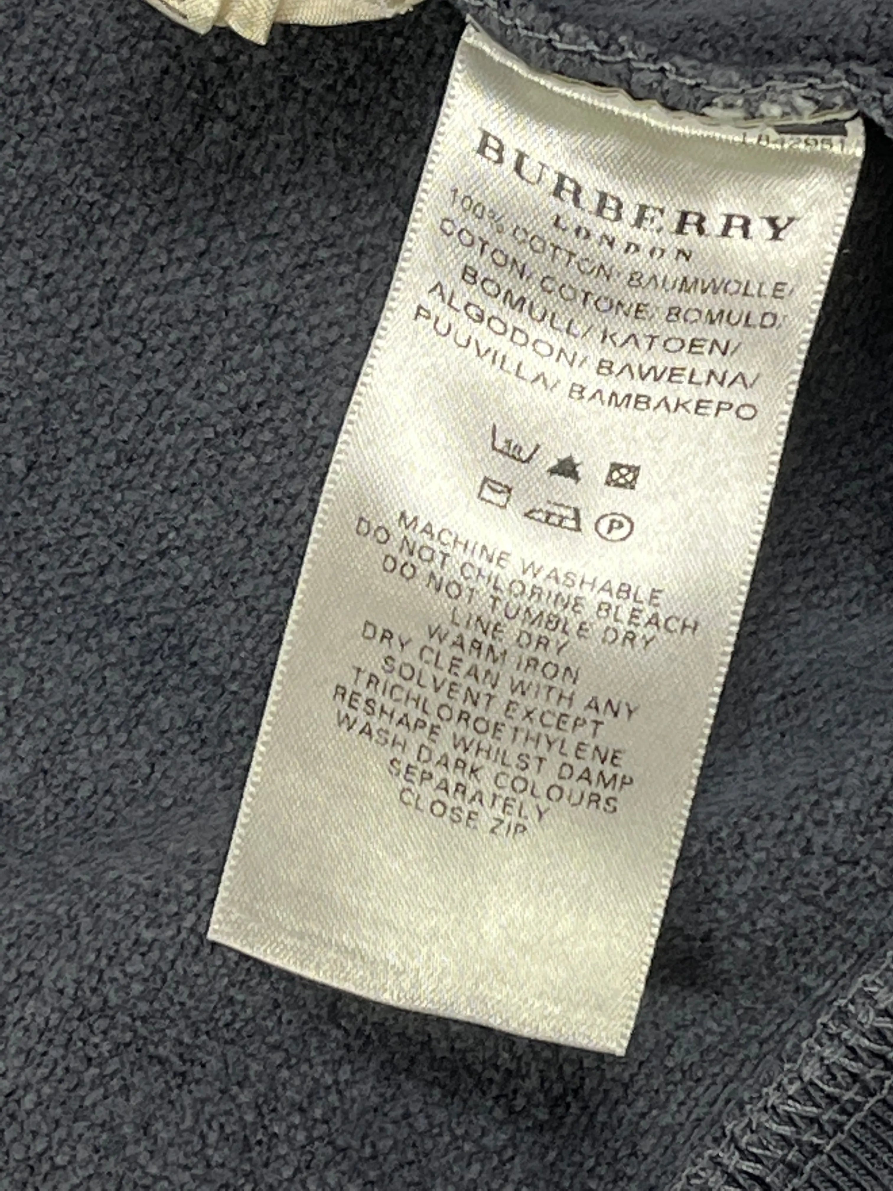 vintage Burberry sweatjacket Burberry