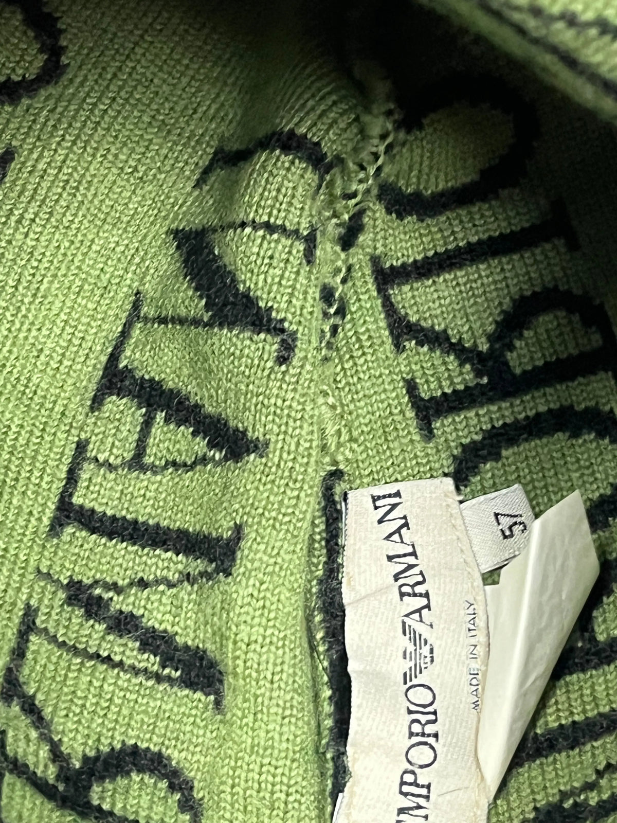 vintage Emporio Armani beanie Emporio Armani
