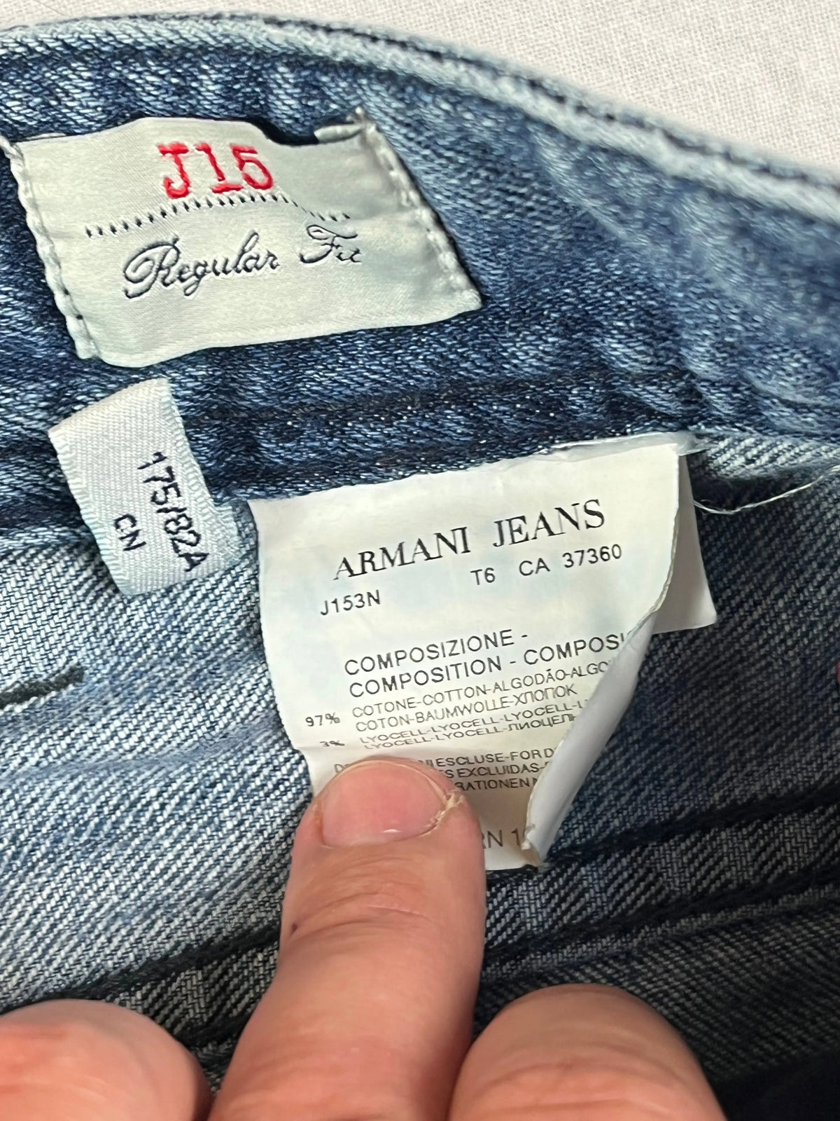 vintage Emporio Armani jeans Emporio Armani