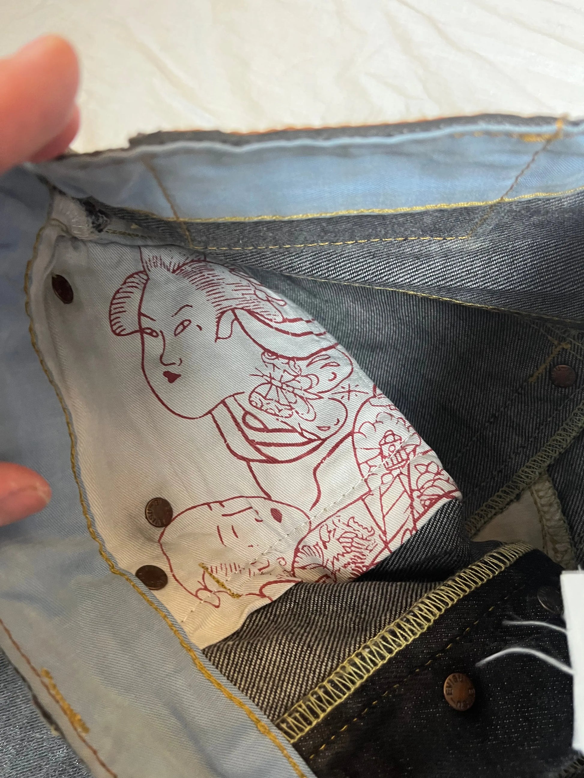 vintage Evisu jeans Evisu