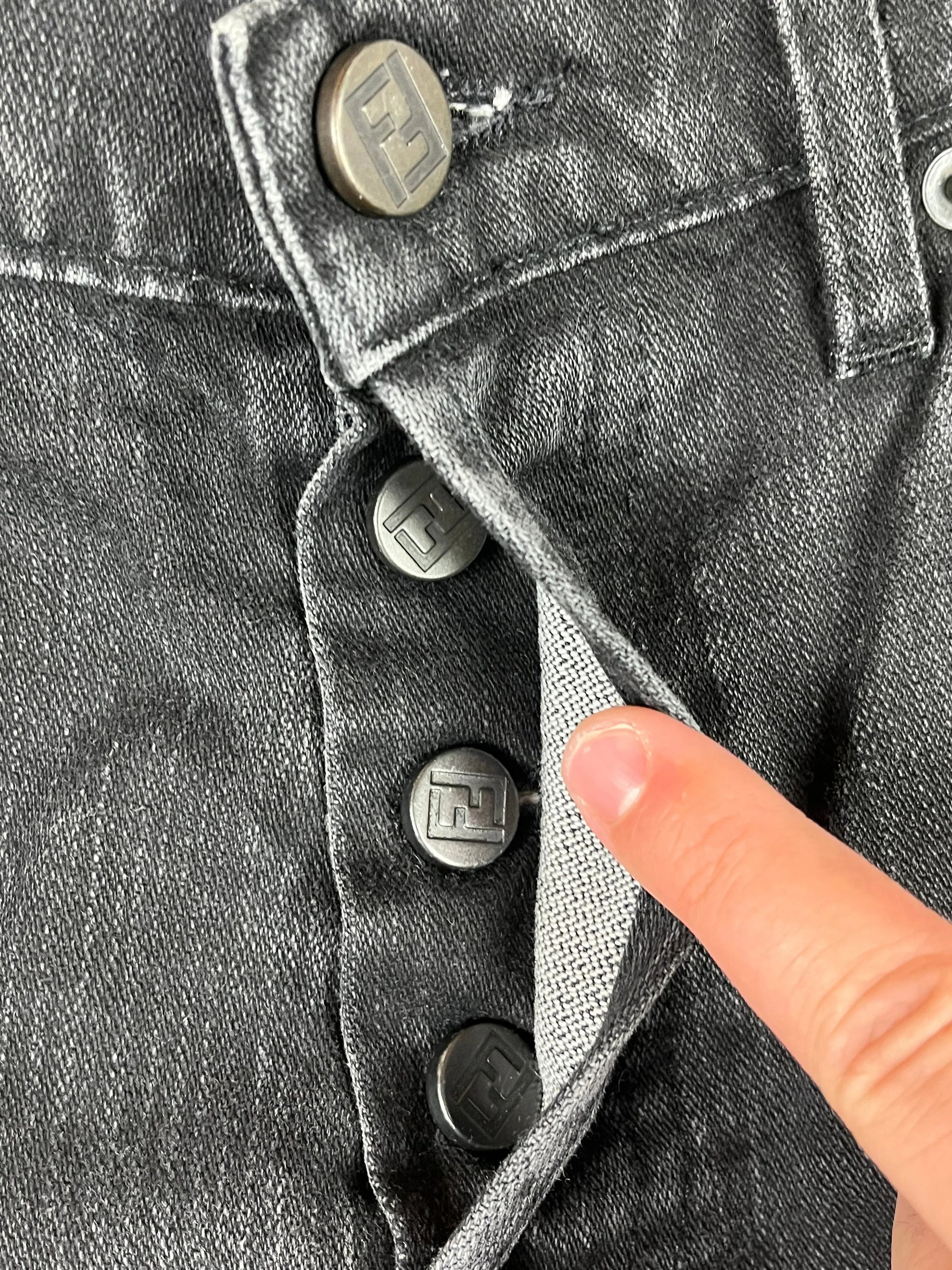 vintage FENDI jeans vierdreineun