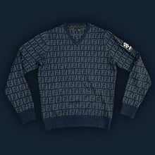 Carregar imagem no visualizador da galeria, vintage Fendi monogram knittedsweater Fendi
