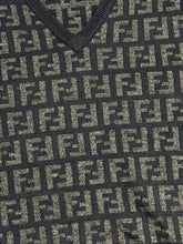 Carica l&#39;immagine nel visualizzatore di Gallery, vintage Fendi monogram knittedsweater Fendi
