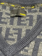 vintage Fendi monogram knittedsweater Fendi