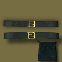Φόρτωση εικόνας στο εργαλείο προβολής Συλλογής, vintage Fendi reversible belt Fendi
