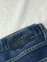 Load image into Gallery viewer, vintage Lacoste jeans with patch Lacoste
