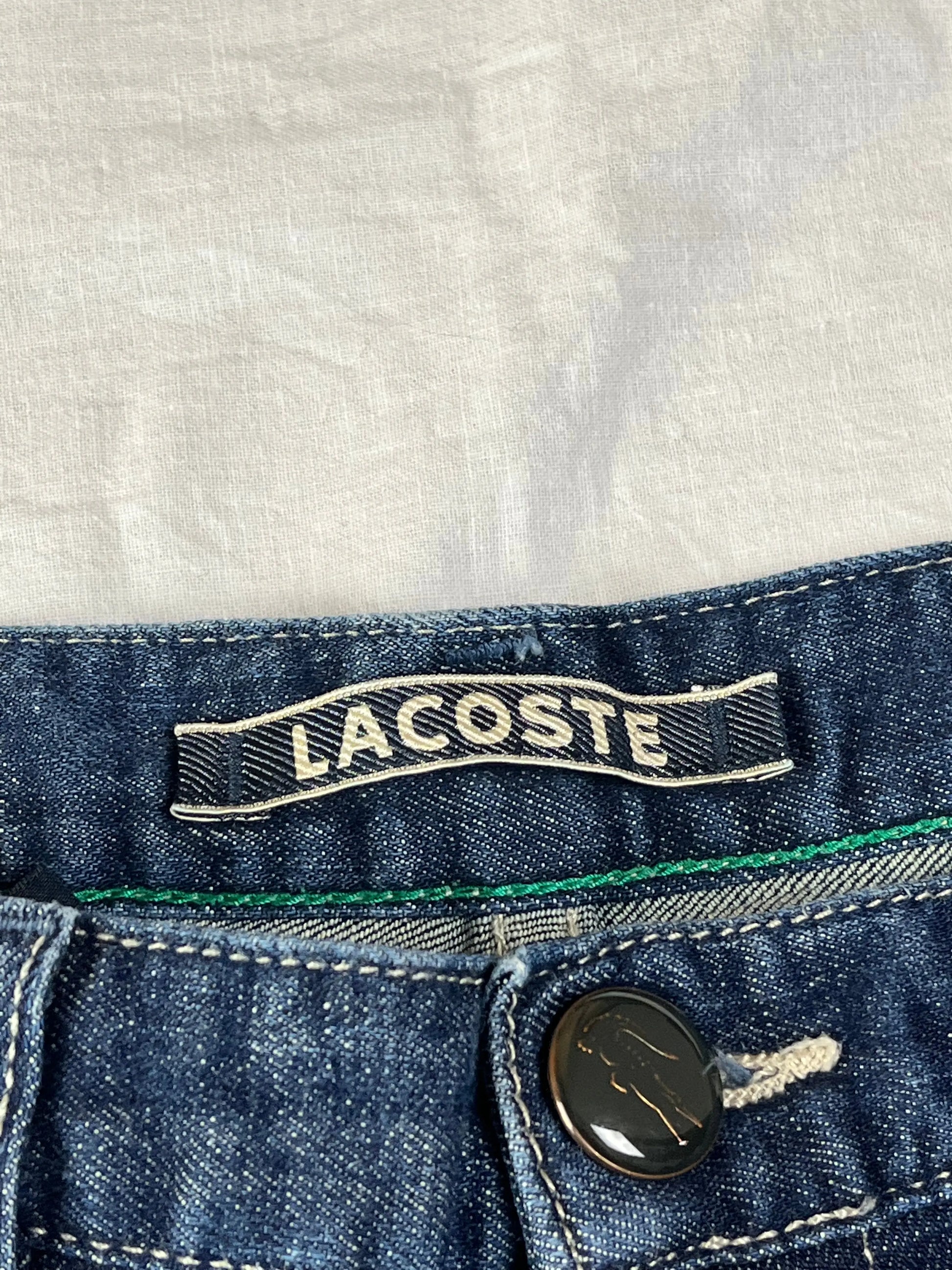 vintage Lacoste jeans with patch Lacoste