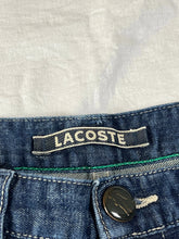 Load image into Gallery viewer, vintage Lacoste jeans with patch Lacoste
