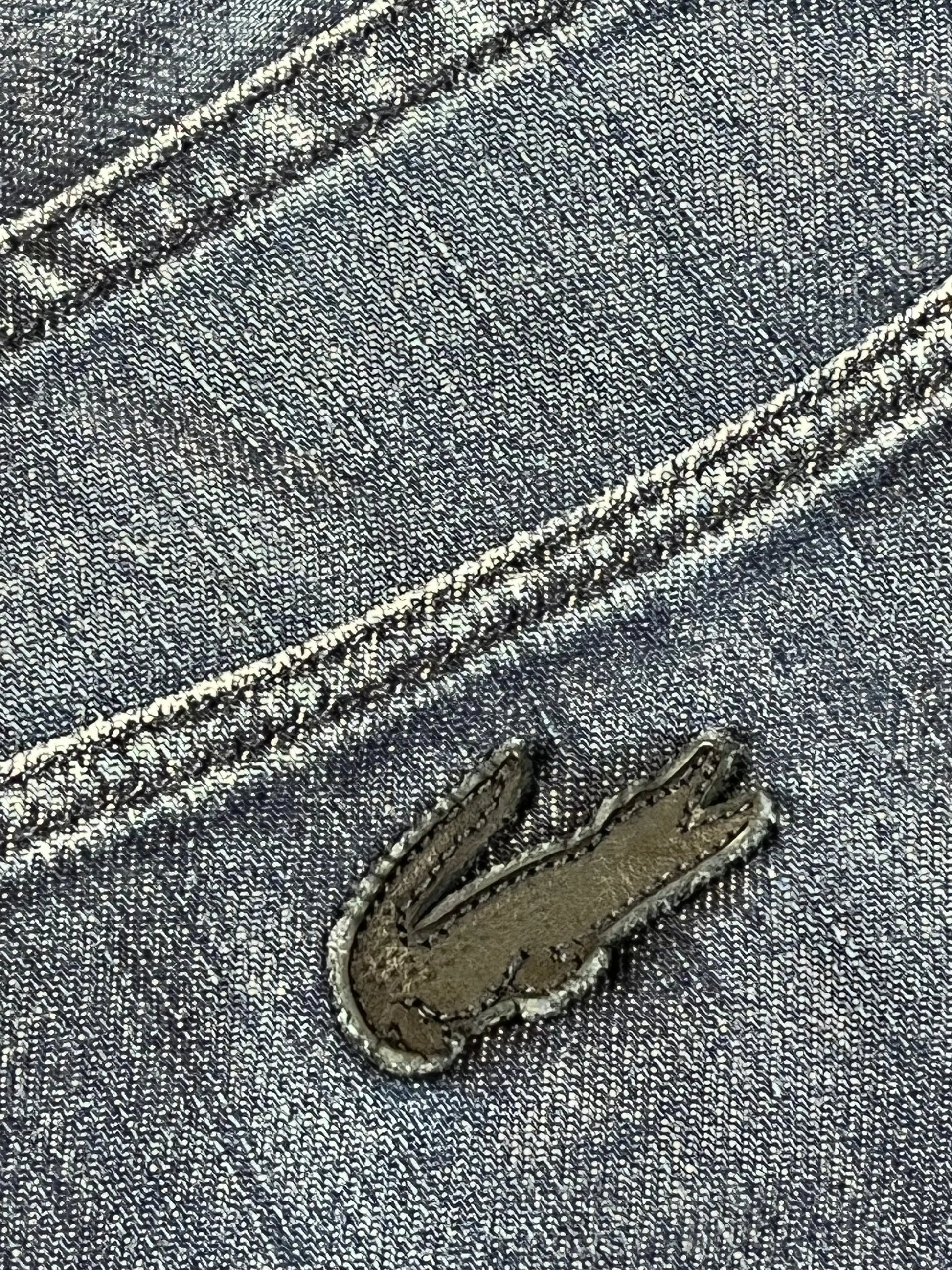vintage Lacoste jeans with patch Lacoste
