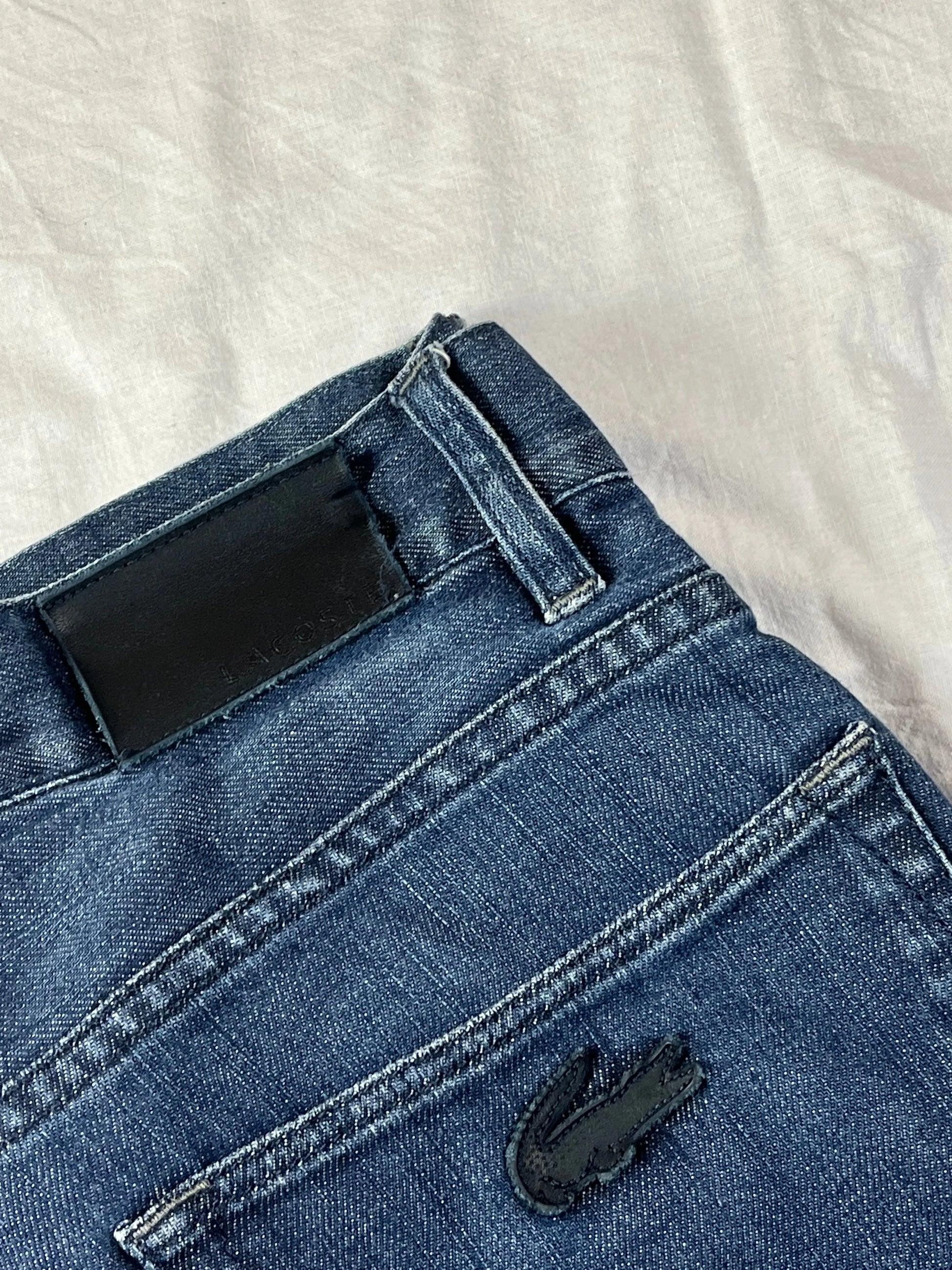 vintage Lacoste jeans with patch Lacoste