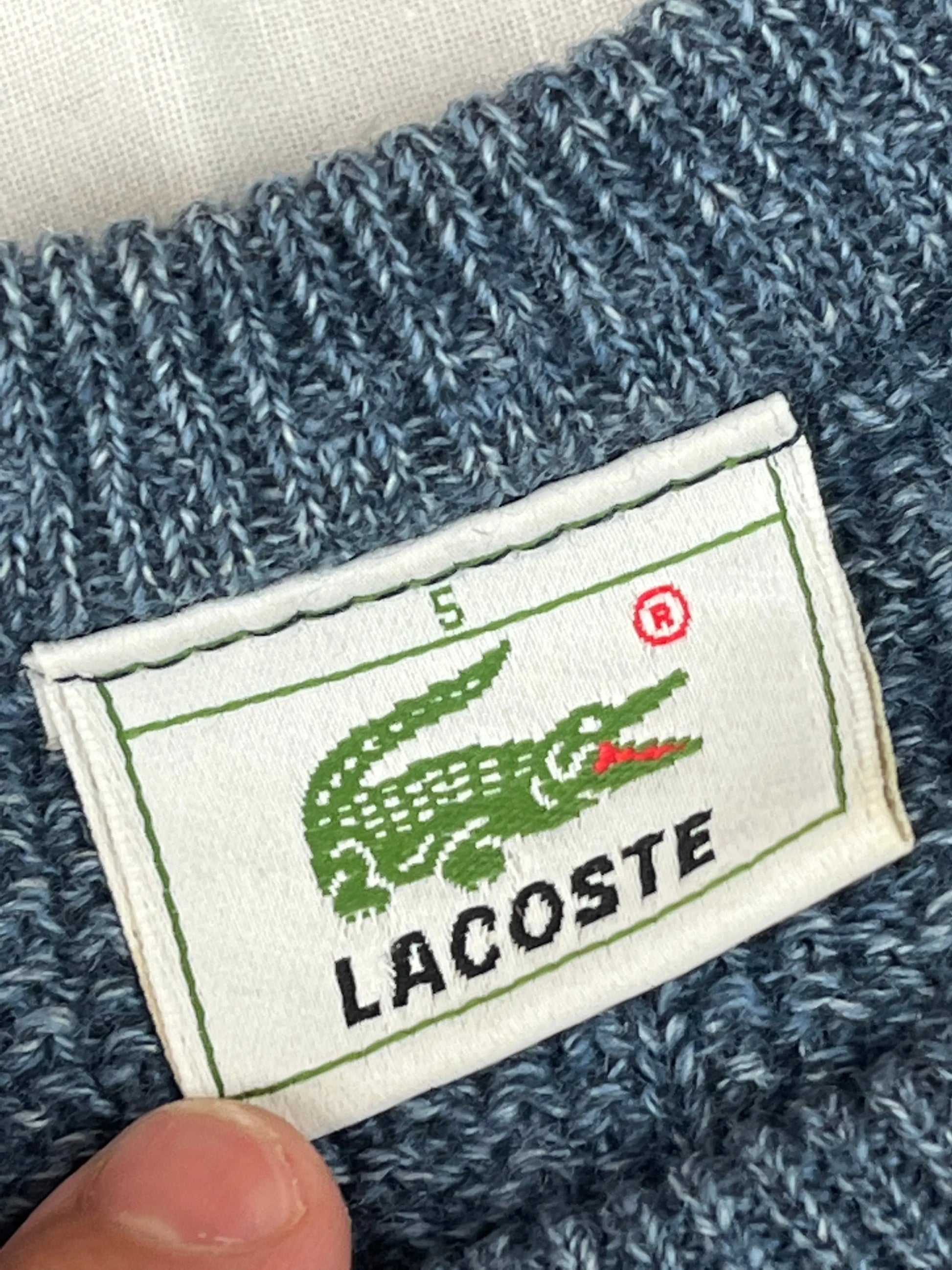 vintage Lacoste knitted sweater Lacoste