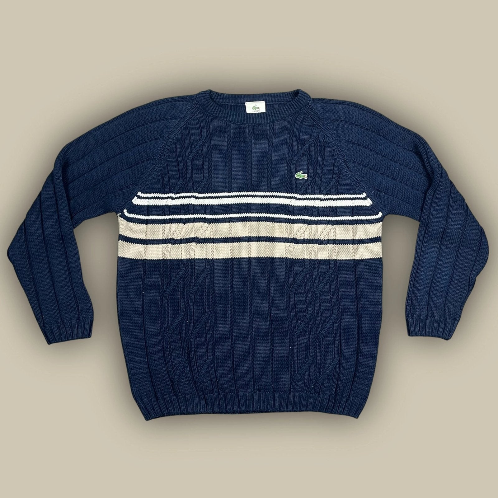 vintage Lacoste knittedsweater Lacoste