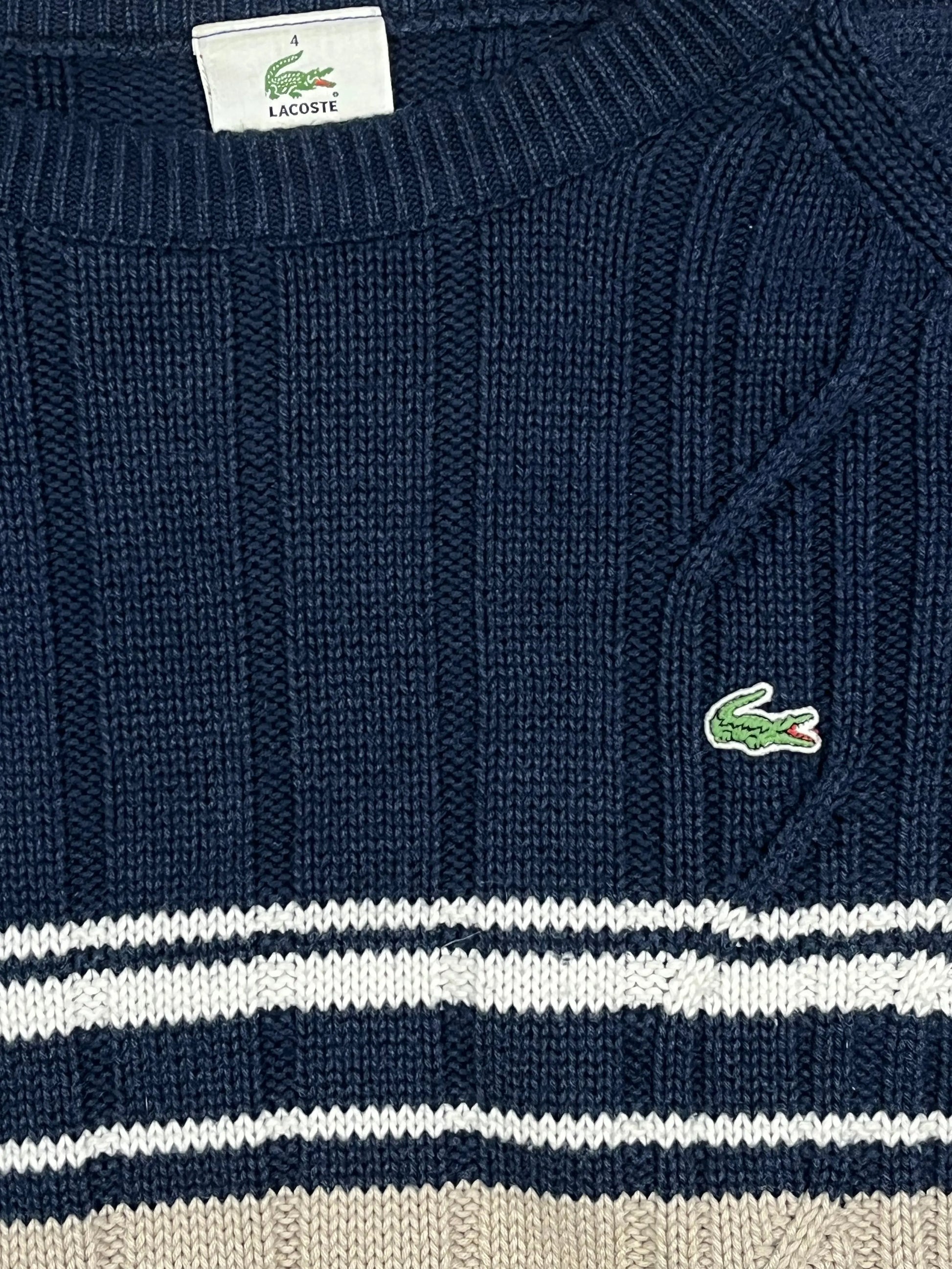 vintage Lacoste knittedsweater Lacoste