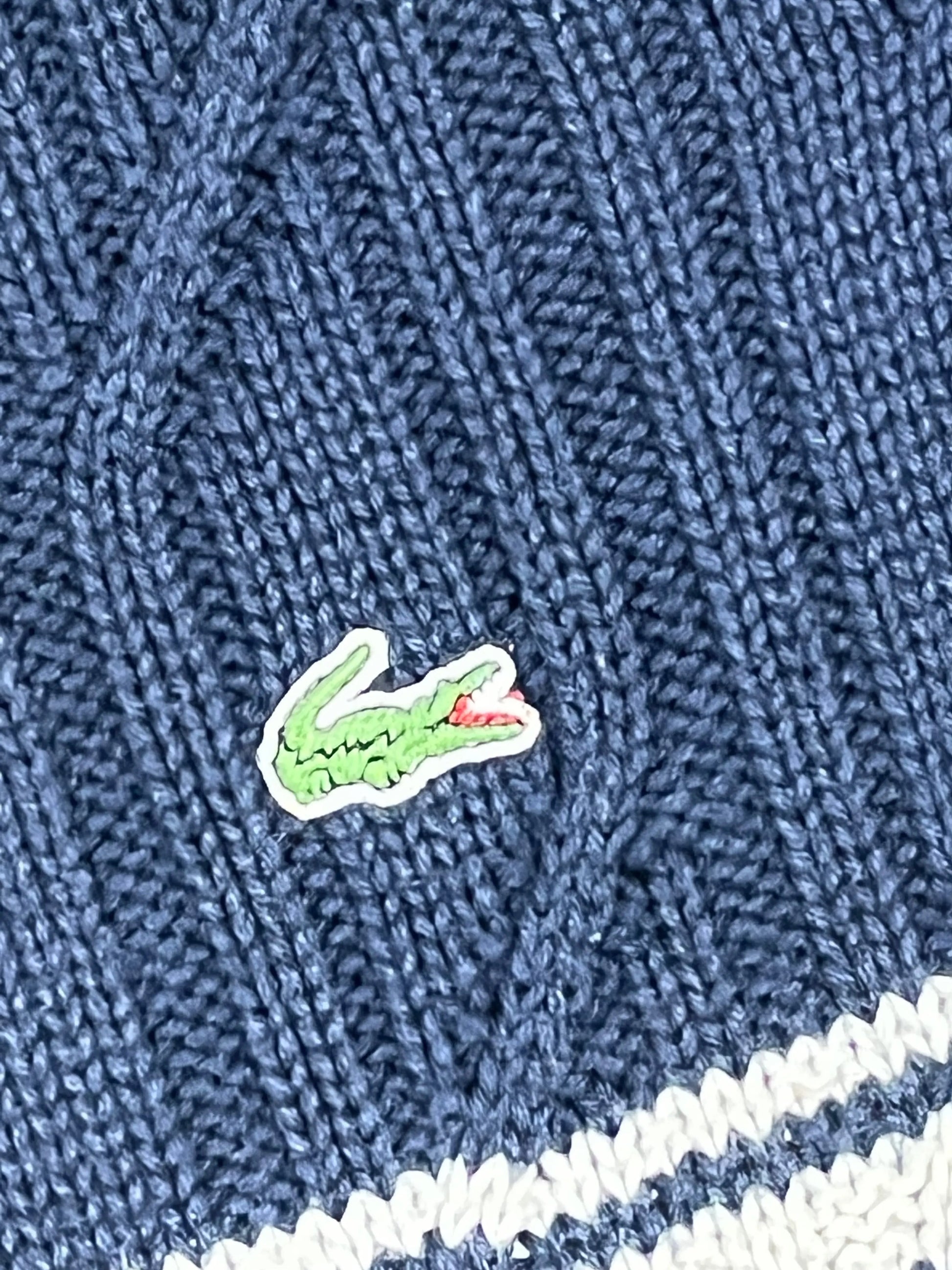 vintage Lacoste knittedsweater Lacoste