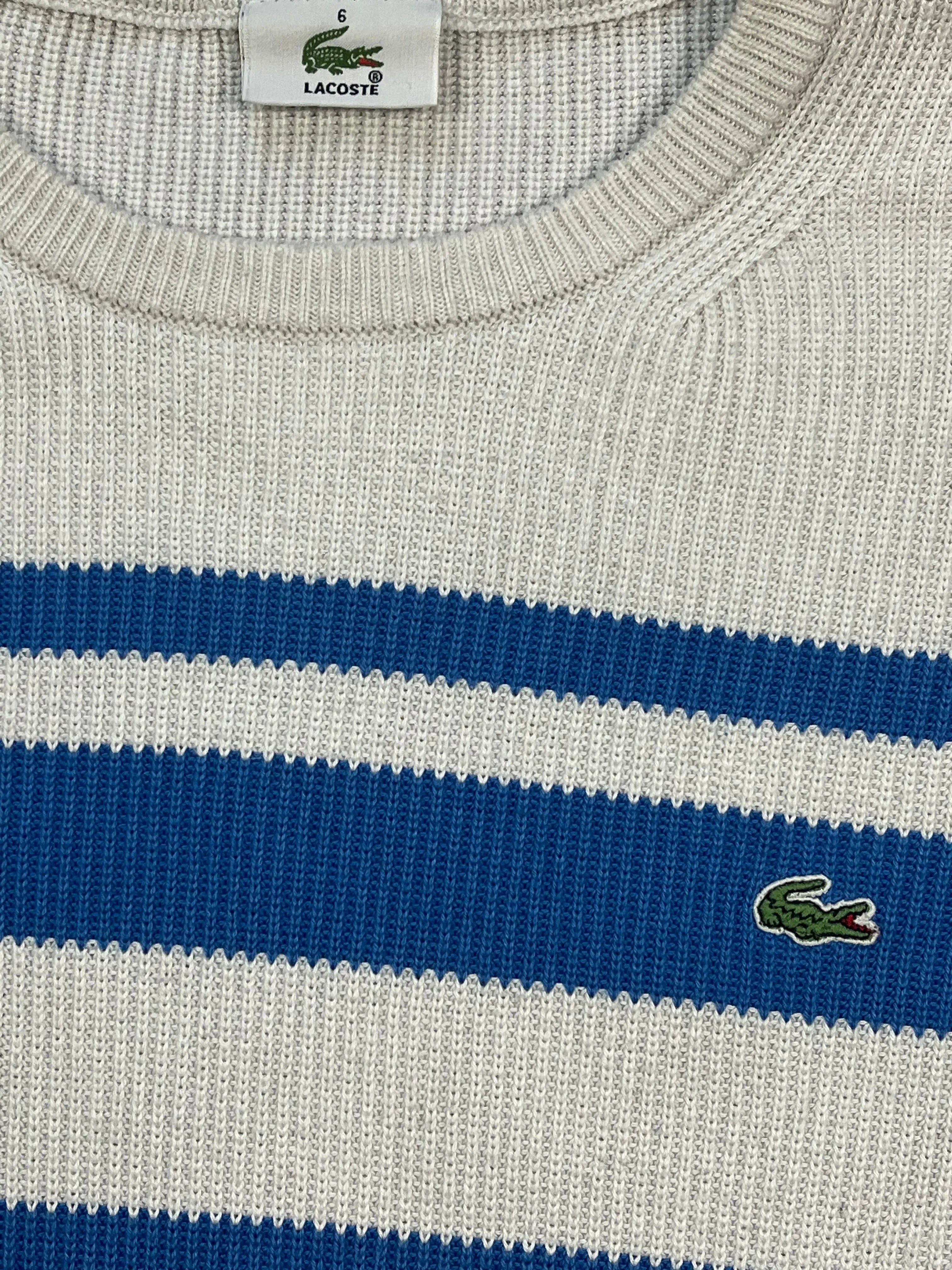 vintage Lacoste knittedsweater Lacoste
